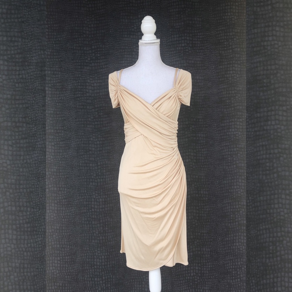 Temperley London Silk Cold-Shoulder Dress